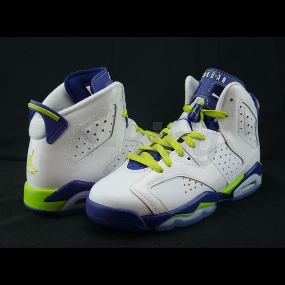 Nike Air Jordan VI 6 Retro GG Seahawks size 8 - Picture 1 of 8